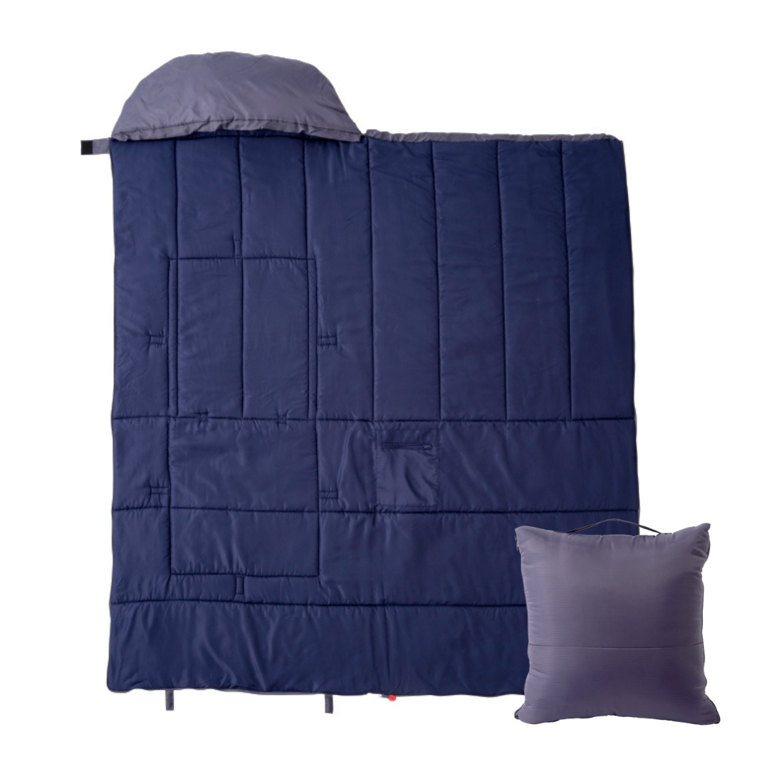 SONAENO クッション型多機能寝袋（ダークグレー）【送料無料】